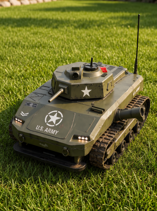 Military Mowers- Remote Control Tank Lawn Mower